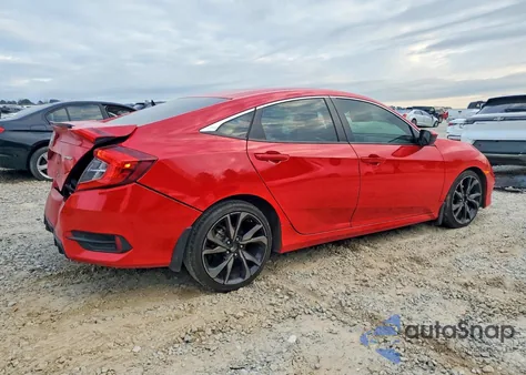 2019 Honda Civic Sport z USA, uszkodzony, nr VIN 2HGFC2F82KH512224